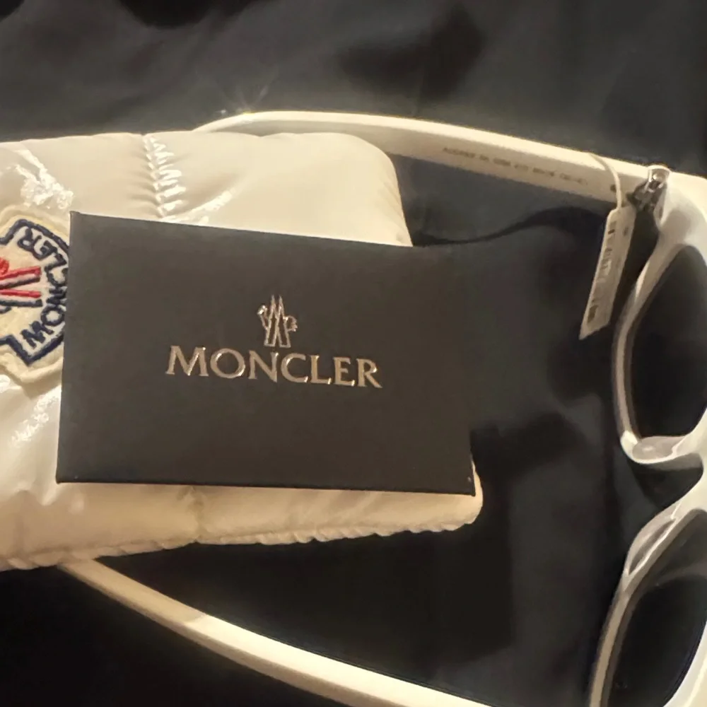 Moncler White Frame Audree Sunglasse